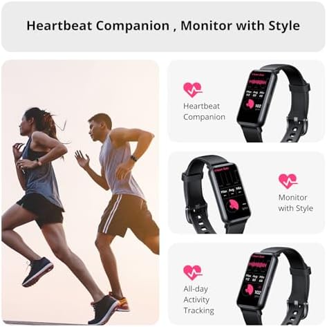 AKAGEAR SMART FITNESS TRACKER HEART RATE SLEEP BLOOD OXYGEN MONITOR 50M WATERPROOF