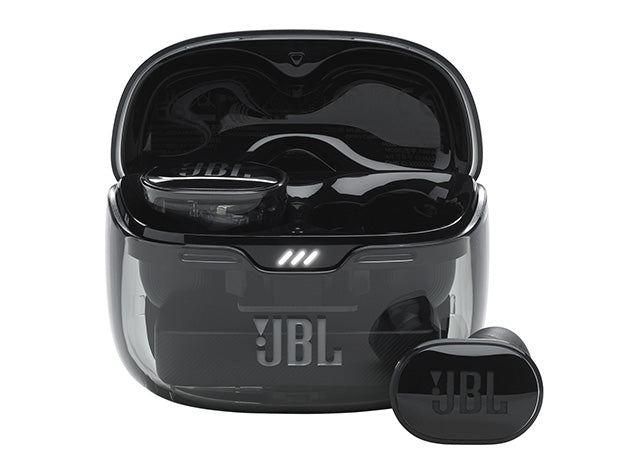JBL Tune Flex Buds True Wireless BT Noise Cancelling Earbuds, Ghost (Open Box)